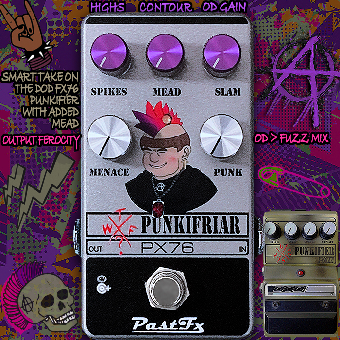 DOD FX76 Punkifier Distortion Fuzz Jason Lamb 1987 USA